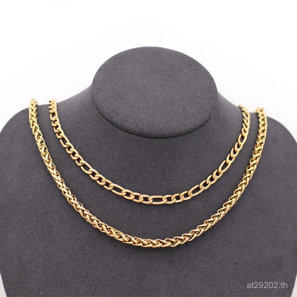 สร้อยคอพังค์ซิมพล์ ฮิปฮอป สไตล์เกาหลีสำหรับผู้ชายและผู้หญิง BTL5