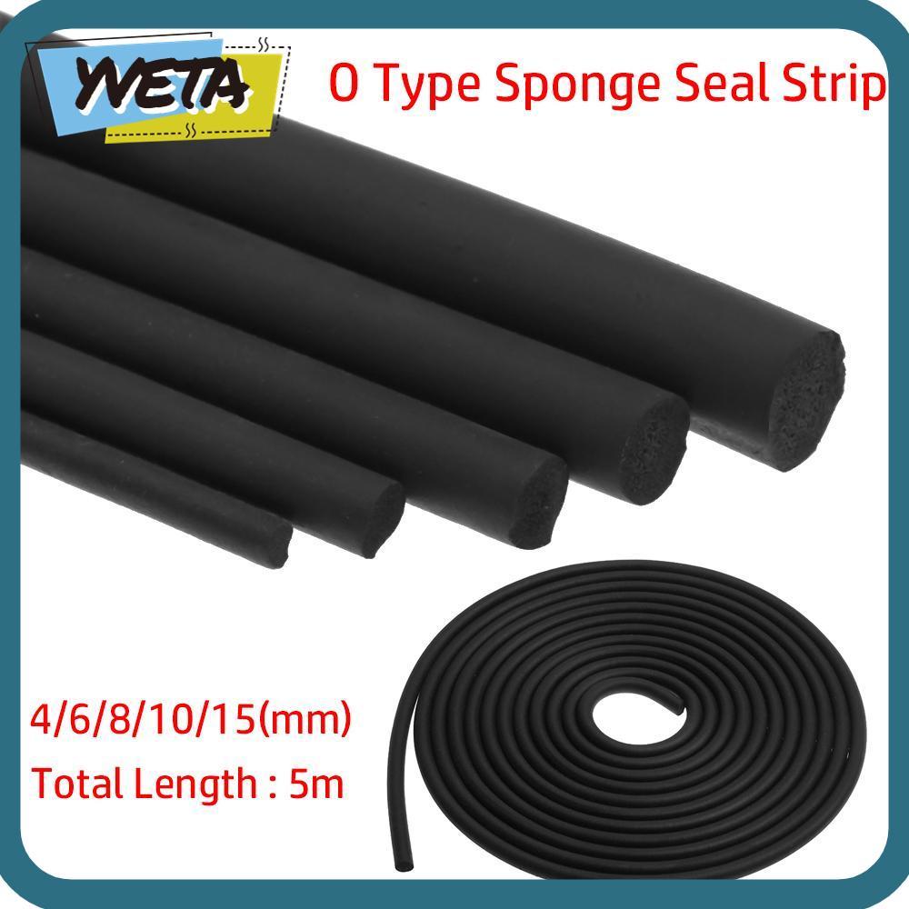 YVETA 5M Car Door Edge Protector Industrial Soundproof ทนความร้อน O Shape Dught Excluder