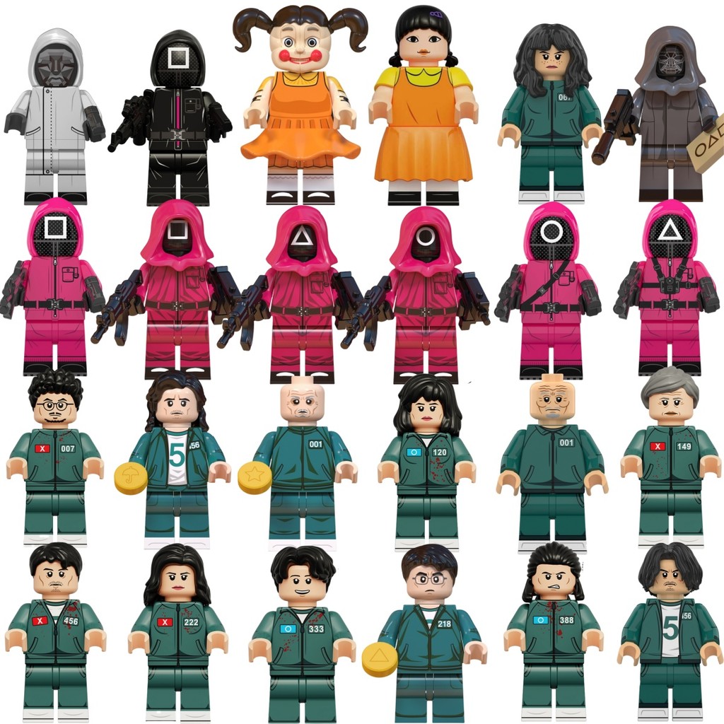 Wooden Man Game Action 456 007 222 388 149 333 120 Figure Building Block Collection Toy For Children