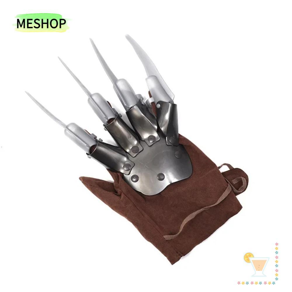 MESHOPTH Wolverine Ghost Claw, Killer Gloves Claws ถุงมือ Freddy ตลก, ถุงมือคอสเพลย์ Freddy Krueger 
