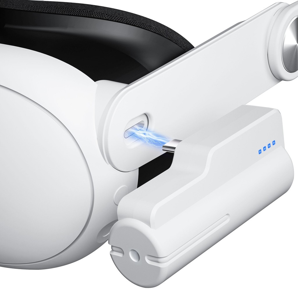 เข้ากันได้กับ Meta Quest3s Quest3 Fast Charge Power Bank 5,000mAh ความจุขนาดใหญ่อายุการใช้งานแบตเตอร