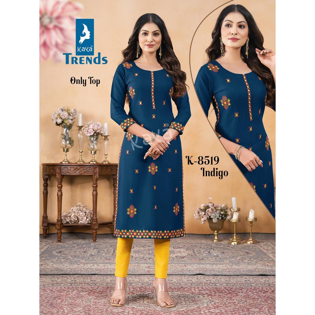PLUS SIZE KURTI - S ถึง 8XL - RANDOLI BAZAAR - DEEPAVALI DESIGN ชุดลําลอง