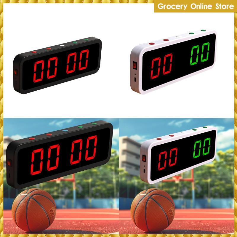 [Wishshopelxl] Scoreboard อิเล็กทรอนิกส์ชาร์จ Professional Score Keeper น้ําหนักเบา Digital Scorring
