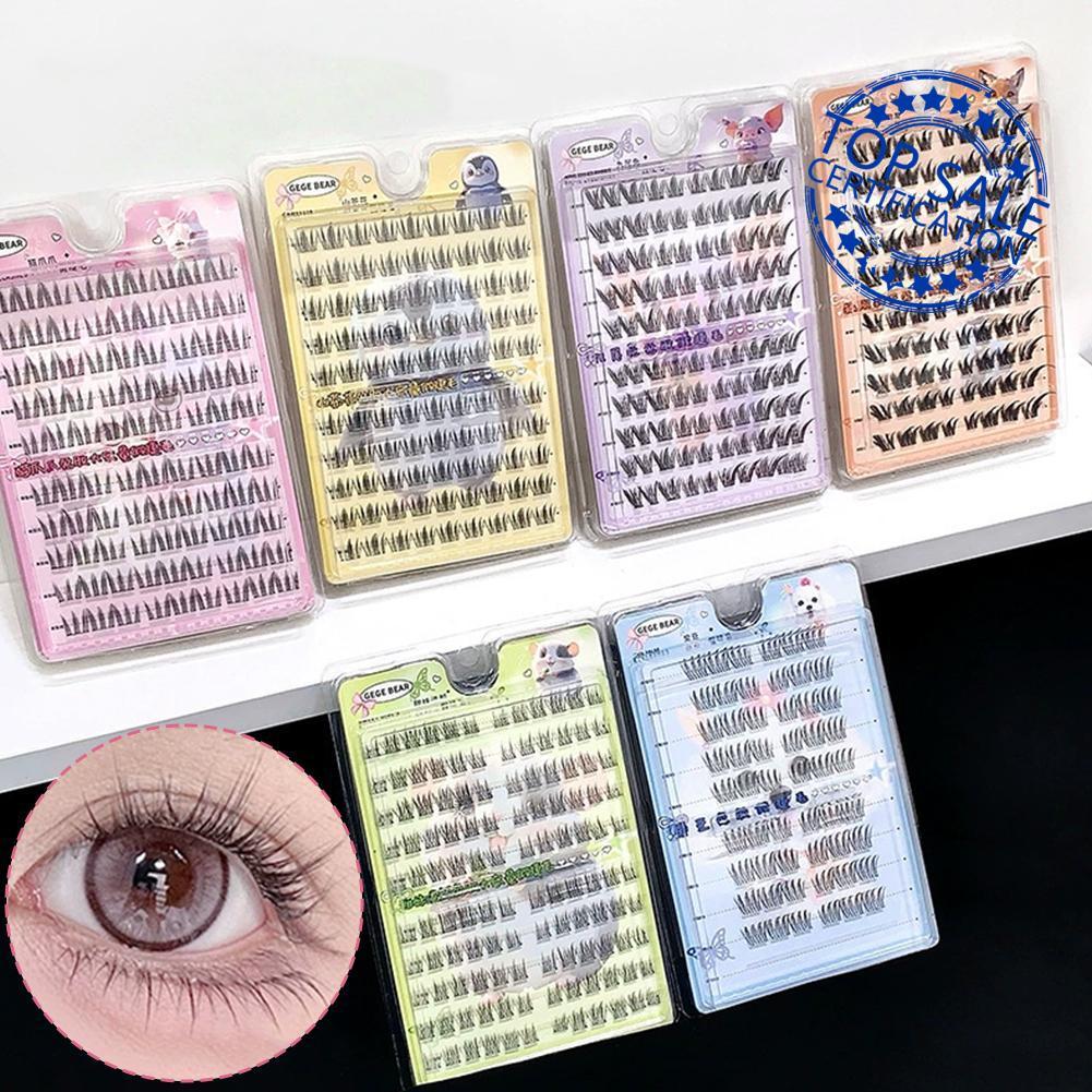 ขนตาปลอมแบบไร้กาว Natural Wispy Lash Series False หนาขี้เกียจ 3d ความจุ Curled J2m5