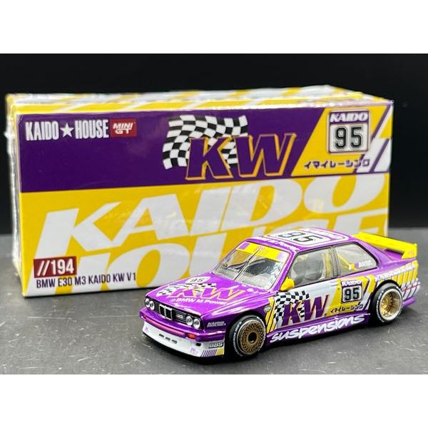 Kaido House x Mini GT  BMW M3 Kaido KW V1