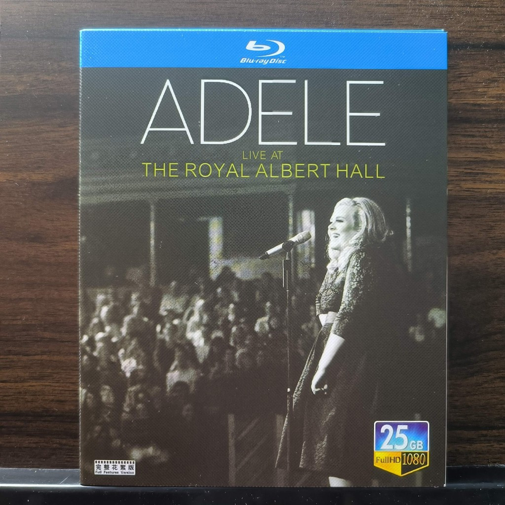 คอนเสิร์ต Blu-ray Disc Adele Live ที่ Royal Albert Hall.Srt ยี่ห้อใหม่ชนิดบรรจุกล่อง 25GB BD A663