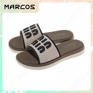 MARCOS รองเท้าแตะ สำหรับผู้หญิง ส่งตรงจากกรุงเทพ รองเท้าแตะส้นแบน พื้นหนา ระบายอากาศได้ดี ใส่สบาย ไม่ลื่น สำหรับผู้ห#07