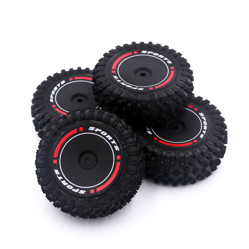 ของเล่นเด็ก อะไหล่ tamiya Weili 124010-2844ล้อหน้า2845ล้อหลัง144001 124019อะไหล่ล้อรถควบคุมระยะไกล