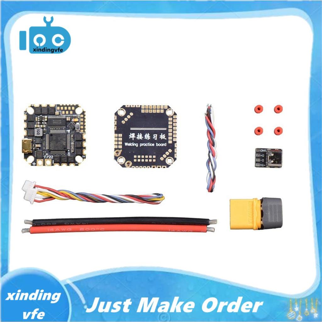 GHF722AIO-HD 40A AIO Baro OSD F722 Flight Controller BLHELIS 40A 4in1 ESC 2-6S สําหรับ FPV Freestyle