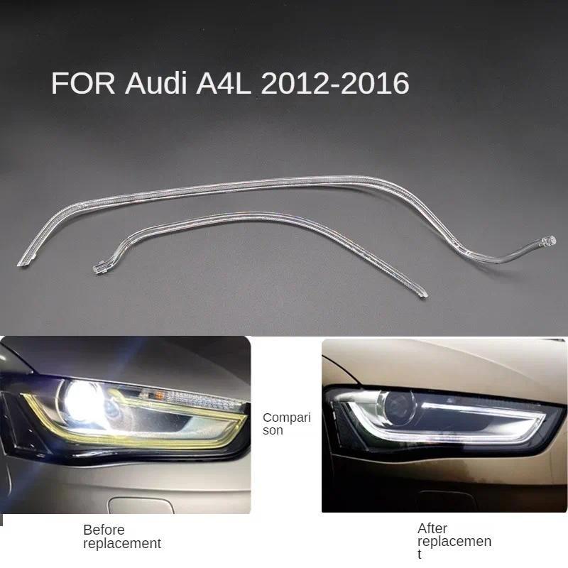 สําหรับ AUDI A4l B8.5 B8PA 2012-2016 DRL Light ท่องเที่ยวแผ่นไฟหน้าไฟวิ่งกลางวันท่องเที่ยว Angel Eye