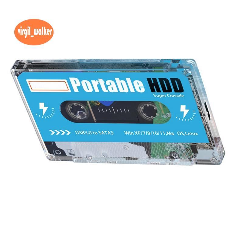 500G HDD Mobile Hard Disk ในตัว 60000 + เกม 70 + Emulators 38 เกมระบบสําหรับ Win7/8/10/11