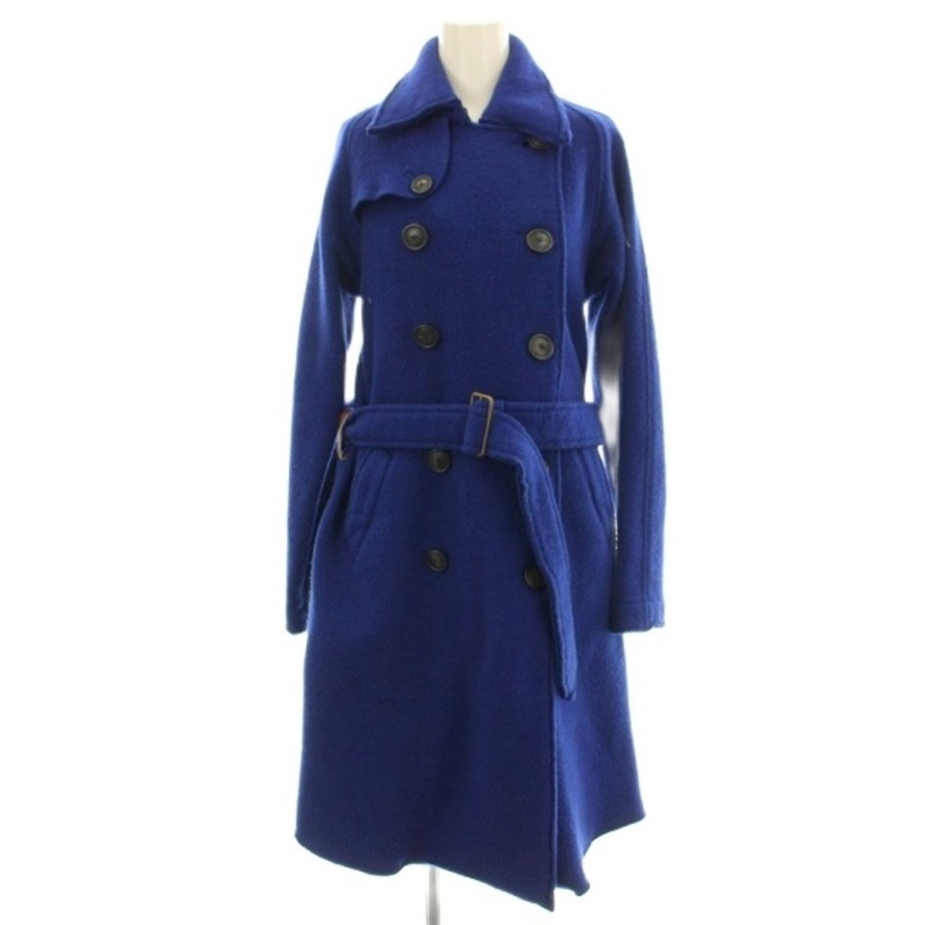 KAPITAL Trench Coat wool Long blue Direct from Japan Secondhand