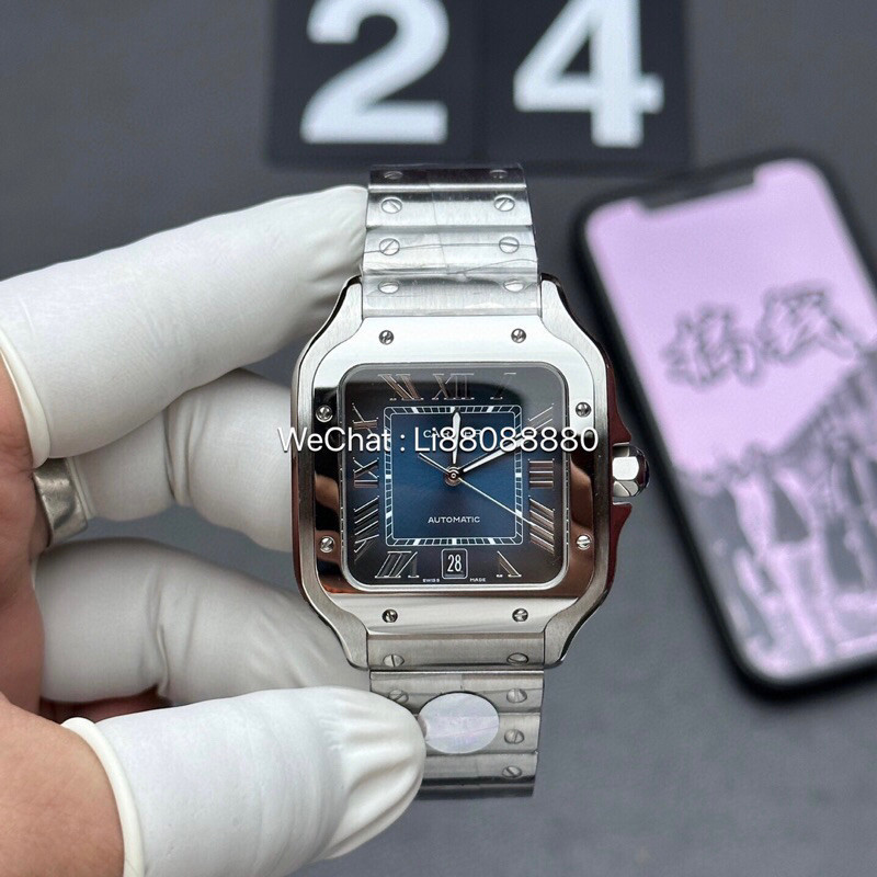 THB AF series Swiss การเคลื่อนไหวอัตโนมัติขนาด :39.8mm กระจกแซฟไฟร์นําเข้าสายหนังวัว RNLQ L3BV