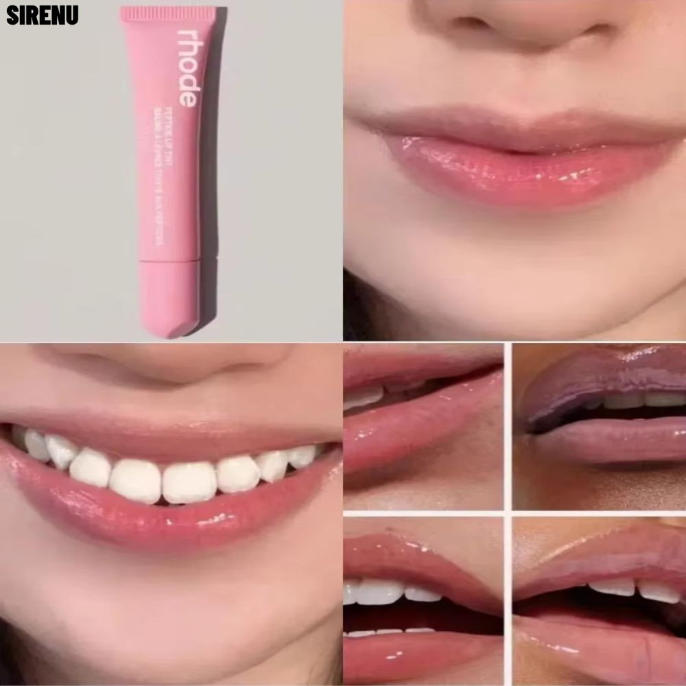 SIRENU Lip Gloss, ลิปสติกให้ความชุ่มชื้น, Rhode Liquid Shiny Lip Glaze