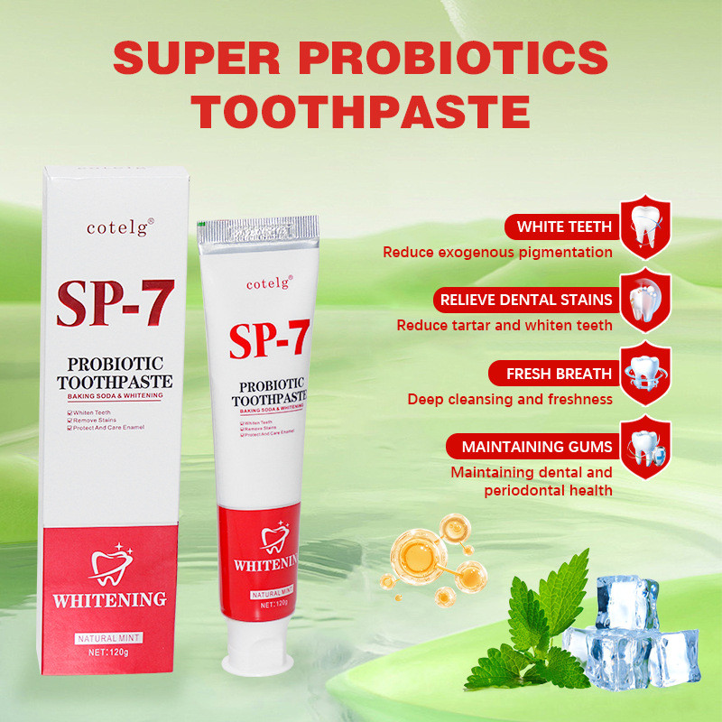 Hot Sale#SP7Probiotic Toothpaste Special Offer100g FDA Authentication Remove Bad Breath Freshener Ma