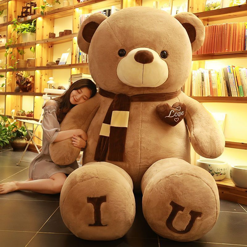 🔥พร้อมส่ง🔥ตุ๊กตาตัวใหญ 100/180cm ตุ๊กตาหมีน่ารัก เหมาะกับของขวัญวันเกิด วันวาเลนไทน์ ของเล่นตุ๊กตา