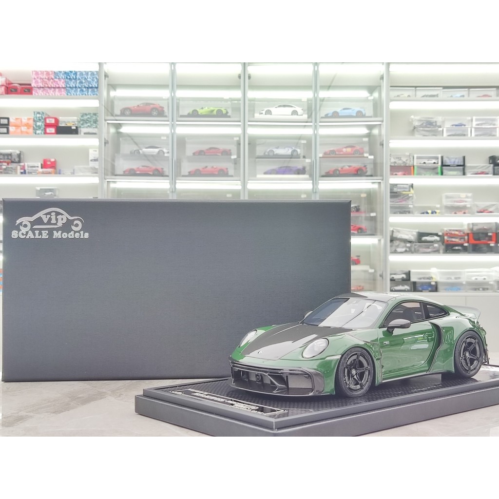 VIP 1/18 Porsche Rocket 900R Modified Version สีขาว 2380 VIP155 VIP 1/18 Porsche 911-Babos Rocket 90