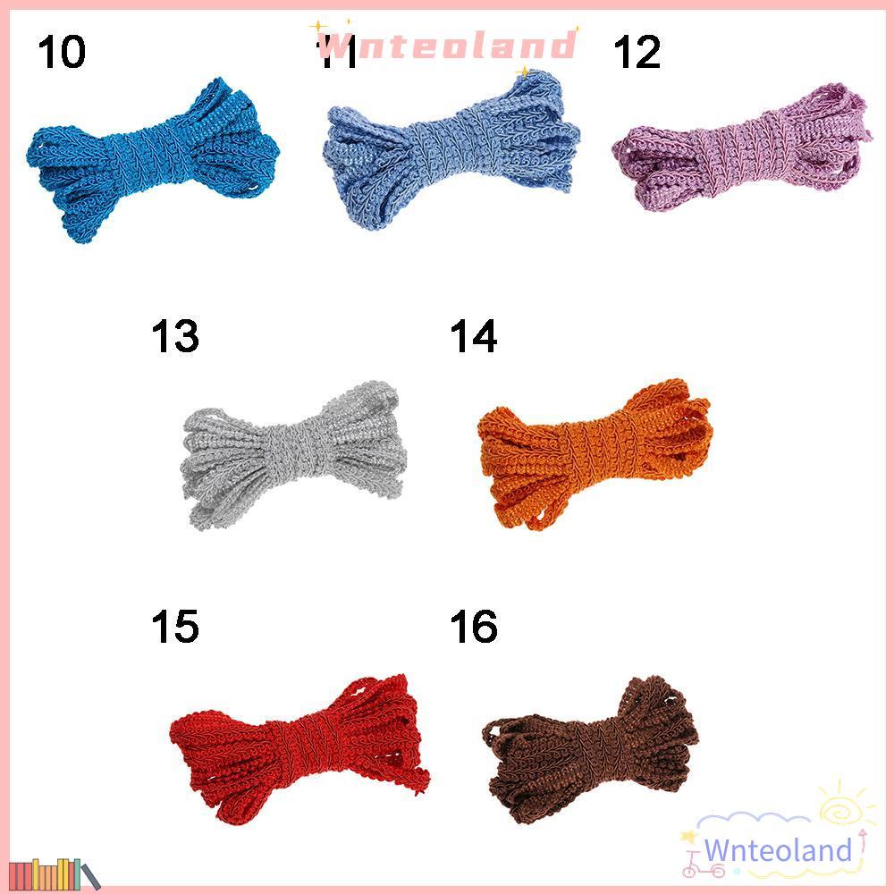 WNTEOLAND 5Yard Lace Centipede เสื้อผ้า 5Yard เย็บถัก Trim งานแต่งงาน