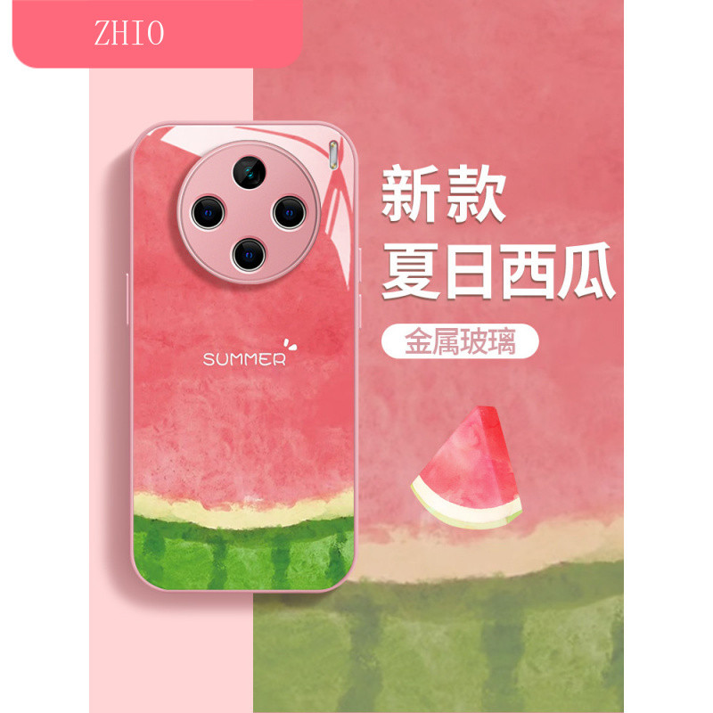 [1204] Liquid Glass เหมาะสําหรับ Vivo X90 X100 X200 Pro V23 V25pro V27 V29 V30 V40 เคสโทรศัพท์เหมาะส