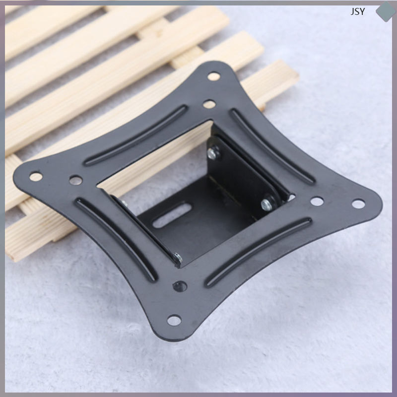 1 ชิ้นทนต่อการสึกหรอ TV Rest Storage Rack แขวนผนัง TV Rack (สีดํา) junshaoyip