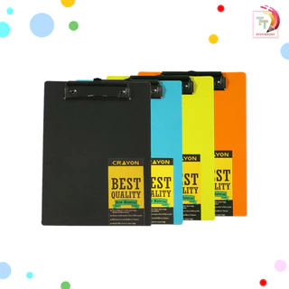 PK ( พี เค ) แฟ้มคลิปบอร์ด คลิปบอร์ด รุ่น พลาสติก และ PP FOAM ขนาด A5 / A4 / F4 ( 1 เล่ม / คละสี )