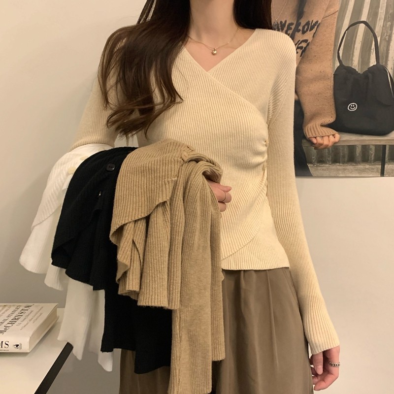 เสื้อผู้หญิงทรงหลวม สำหรับฤดูหนาว การออกแบบทันสมัย คอลูก.Pod คอเสื้อกันหนาว