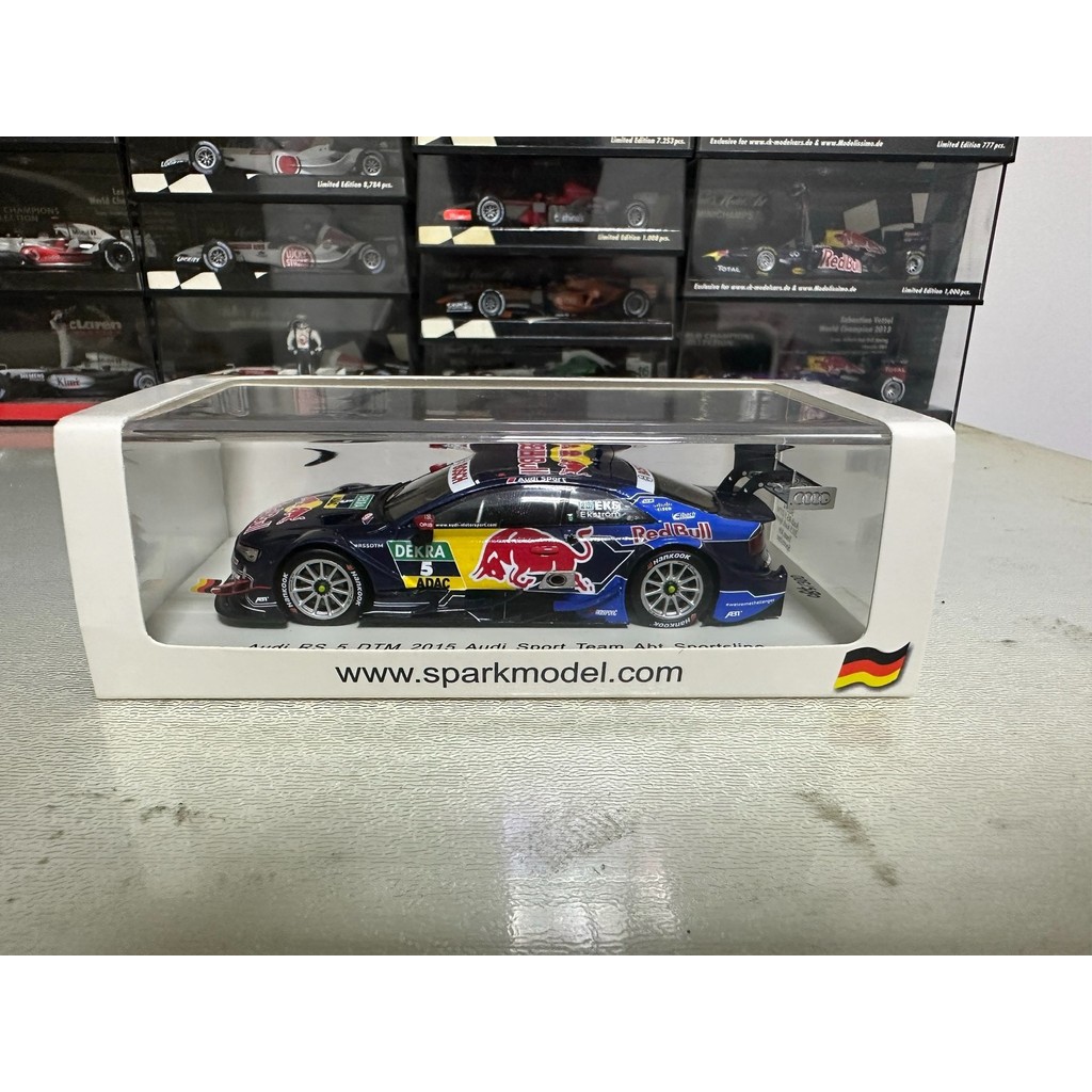 Spark 1/43 Audi Audi RS5 DTM 2015 Matias Audi RS5 รุ่นบรรจุภัณฑ์เดิม ภาพถ่าย SF เก็บเงินปลายทาง ราคา