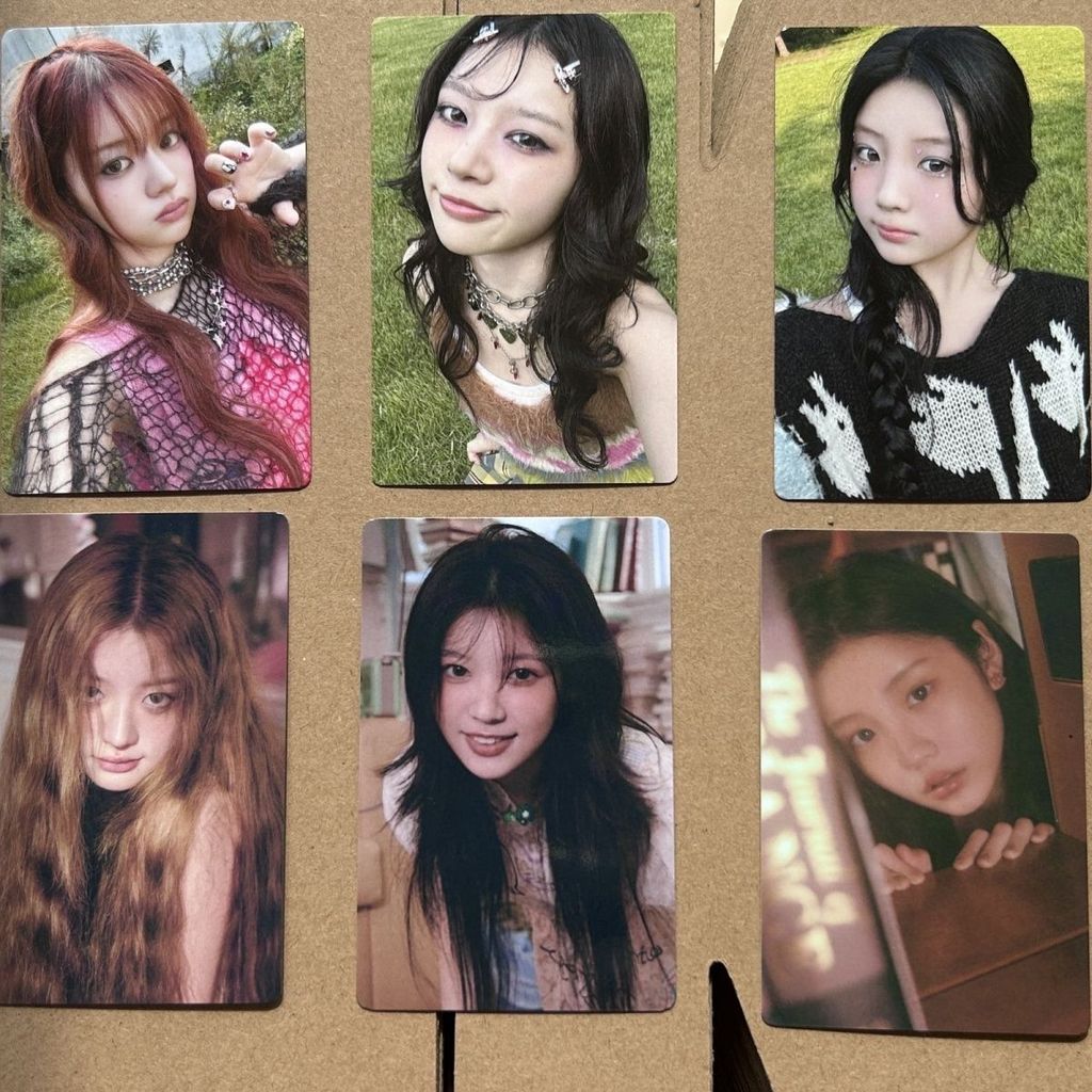 ILLIT ของแท้ mini2 ของขวัญพิเศษที่กําหนด Li Yuanxi moka Photocard