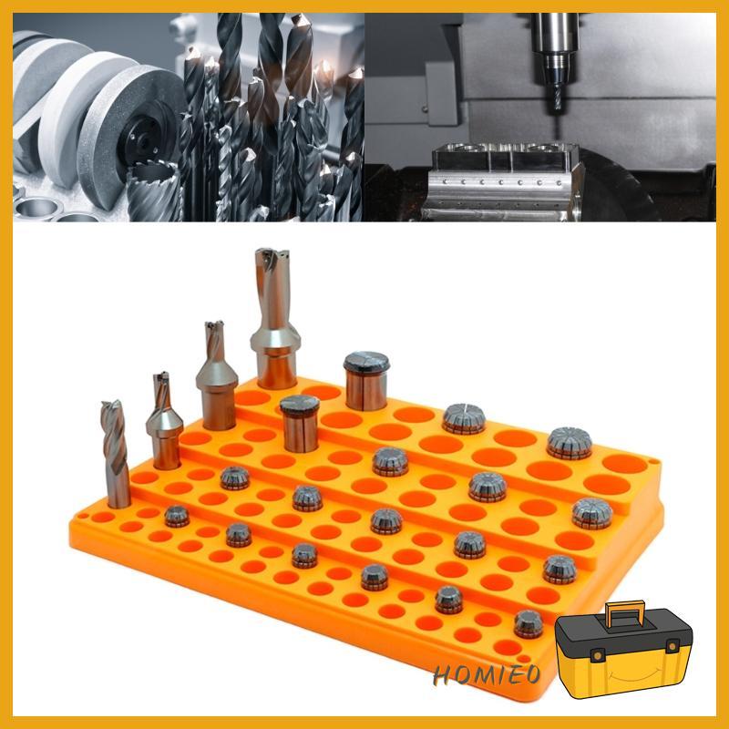 HOMIE0 ER Collet Storage Box Router Bits เครื่องมือปลอดภัยและจัดระเบียบ ER25 ER32 16N32