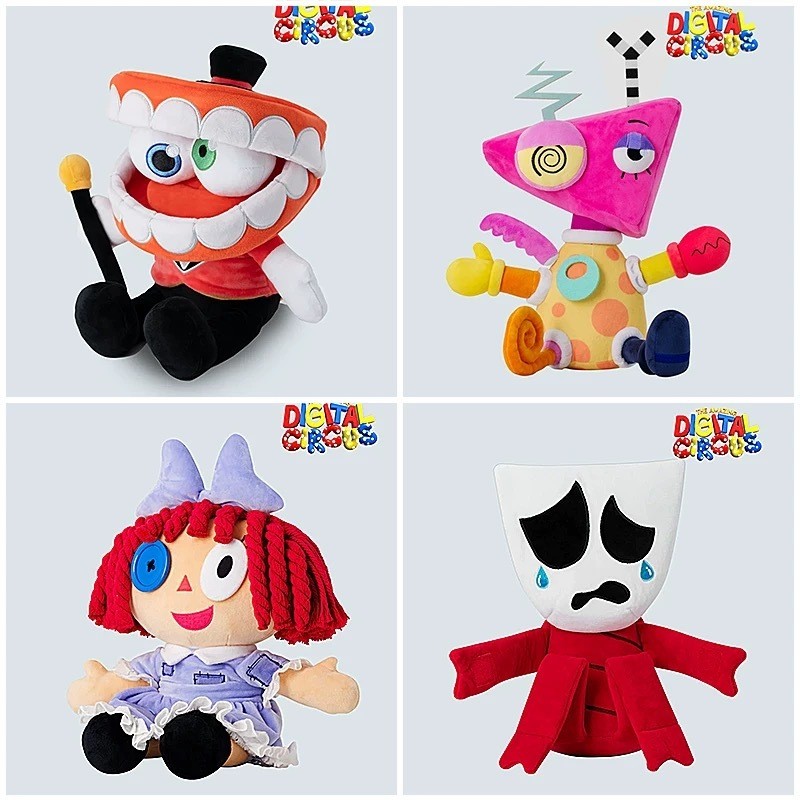 Magic Number Circus Doll Merchanded jax Rabbit jax หมอนของเล่นตุ๊กตา