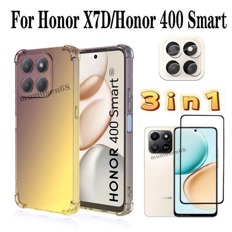 Honor X7D Gradient สีกันกระแทกเคสโทรศัพท์สําหรับ Honor 400 สมาร์ท X7C Honor 200 สมาร์ท X6C X8C X6B X