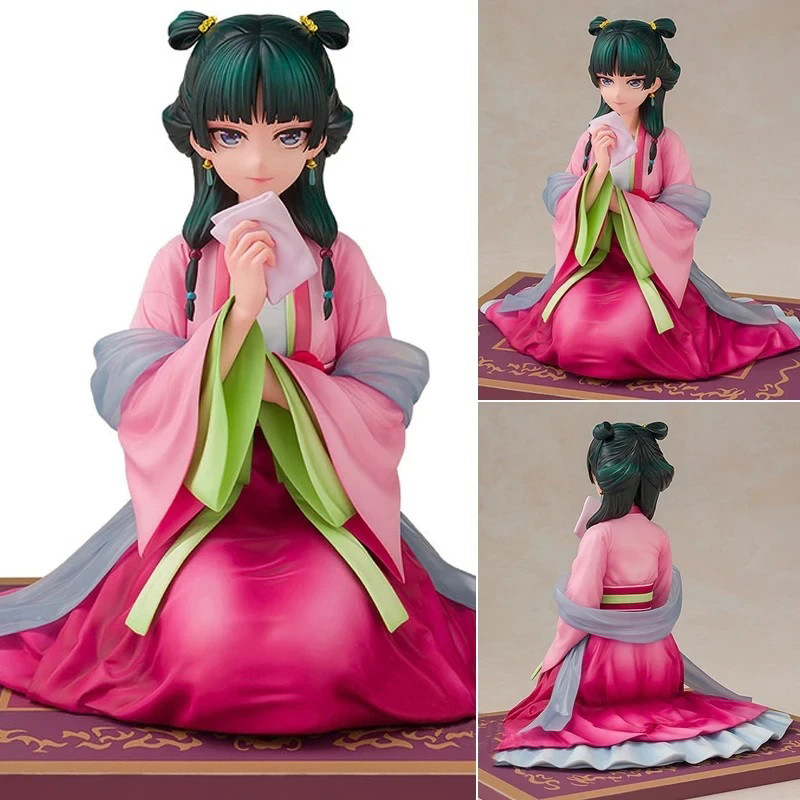 อะนิเมะ Maomao รูป Apothecary Diaries Maomao สาวสวย Action Figure เครื่องประดับเดสก์ท็อปรถตกแต่งตุ๊ก