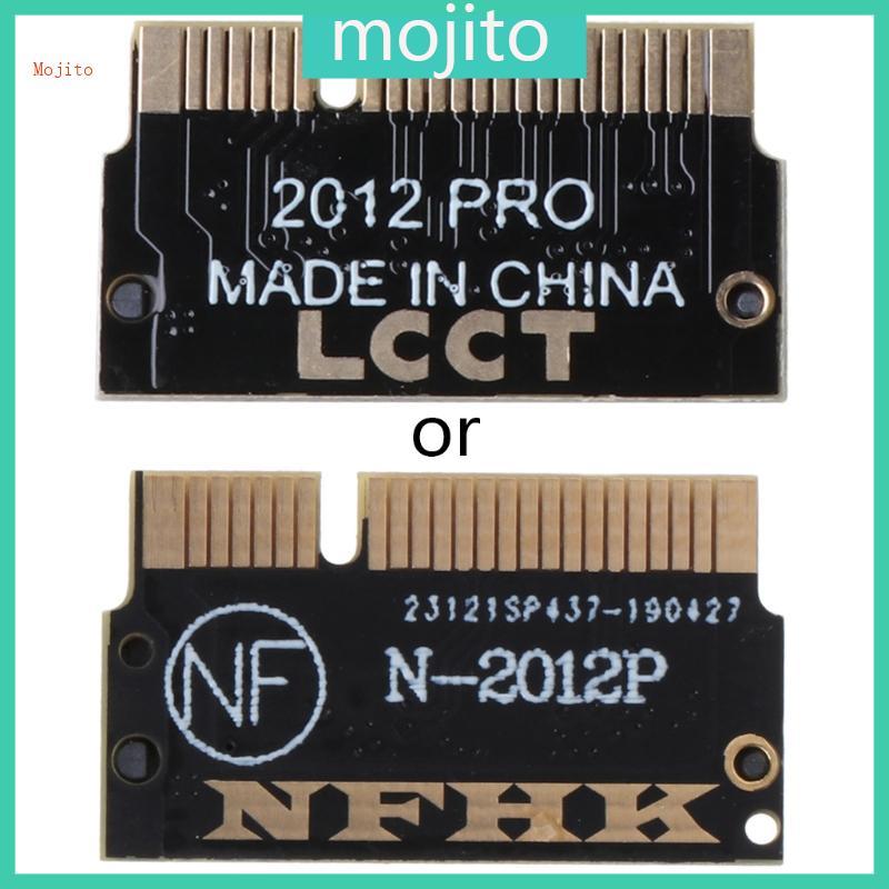 Mojito สําหรับ Retina 2012 A1398 SSD สําหรับ M 2 PCIE สําหรับคีย์สําหรับ M อะแดปเตอร์การ์ด