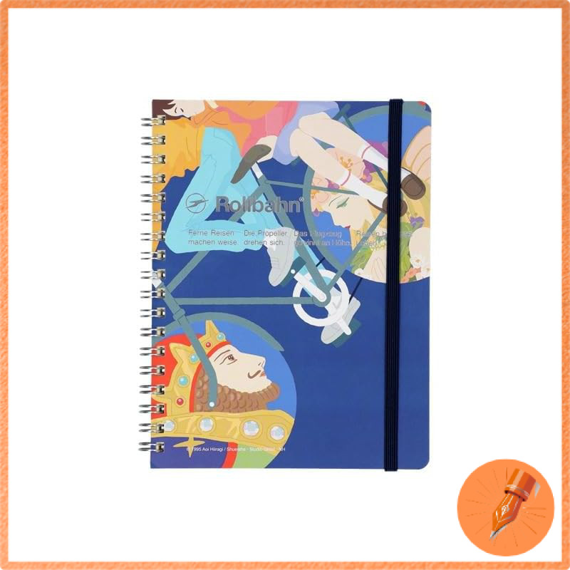 Mitaka no Mori Ghibli Museum Exclusive Rollbahn Pocket Memo with L size featuring the Dwarf King and