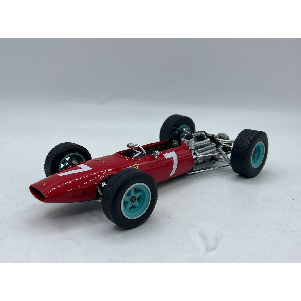 Werk83 1/18 Ferrari 158 1964 Italy Station Victory John Sertis F1 โมเดลรถเรซิ่น, อะไหล่ขาดแพ็คเกจจํา