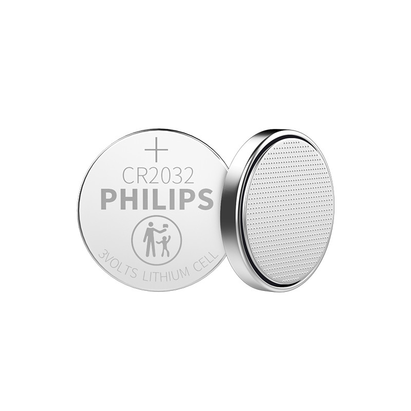 170 Philips cr2032 กุญแจรถรีโมทคอนโทรลแบตเตอรี่ปุ่ม CR2025 Volkswagen Benz Audi BMW Hyundai Buick ญี