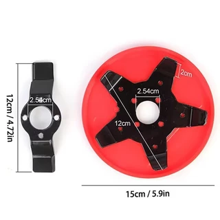 ใบตัดหญ้าร่องนา Weed Cutter Blade ใบถากหน้าดิน พรวนดิน กำจัดวัชพืช ใช้ได้กับเครื่องตัดหญ้าทุกรุ่น