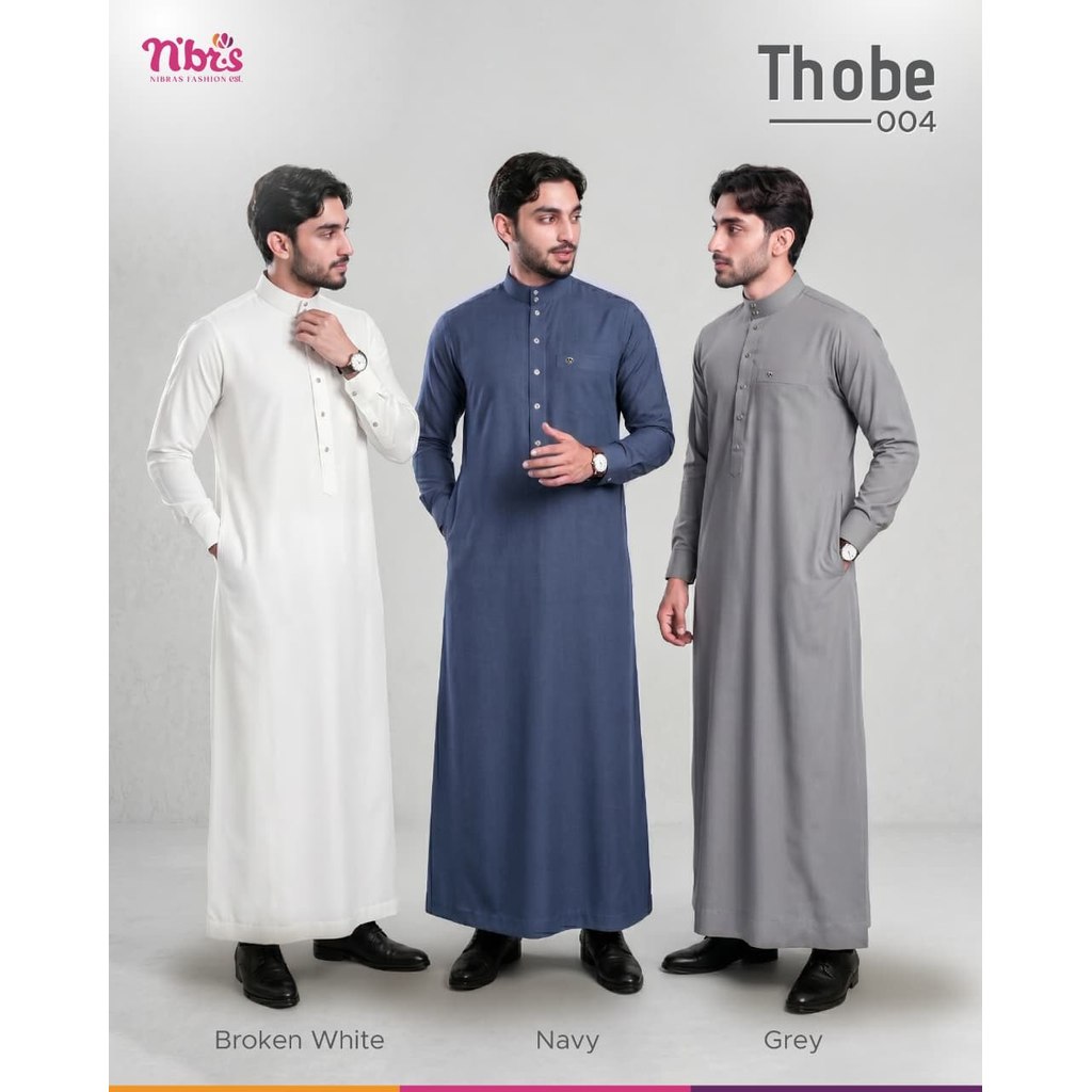 NIBRAS THOBEE 004 GAMIS IKHWAN CASUAL PREMIUM