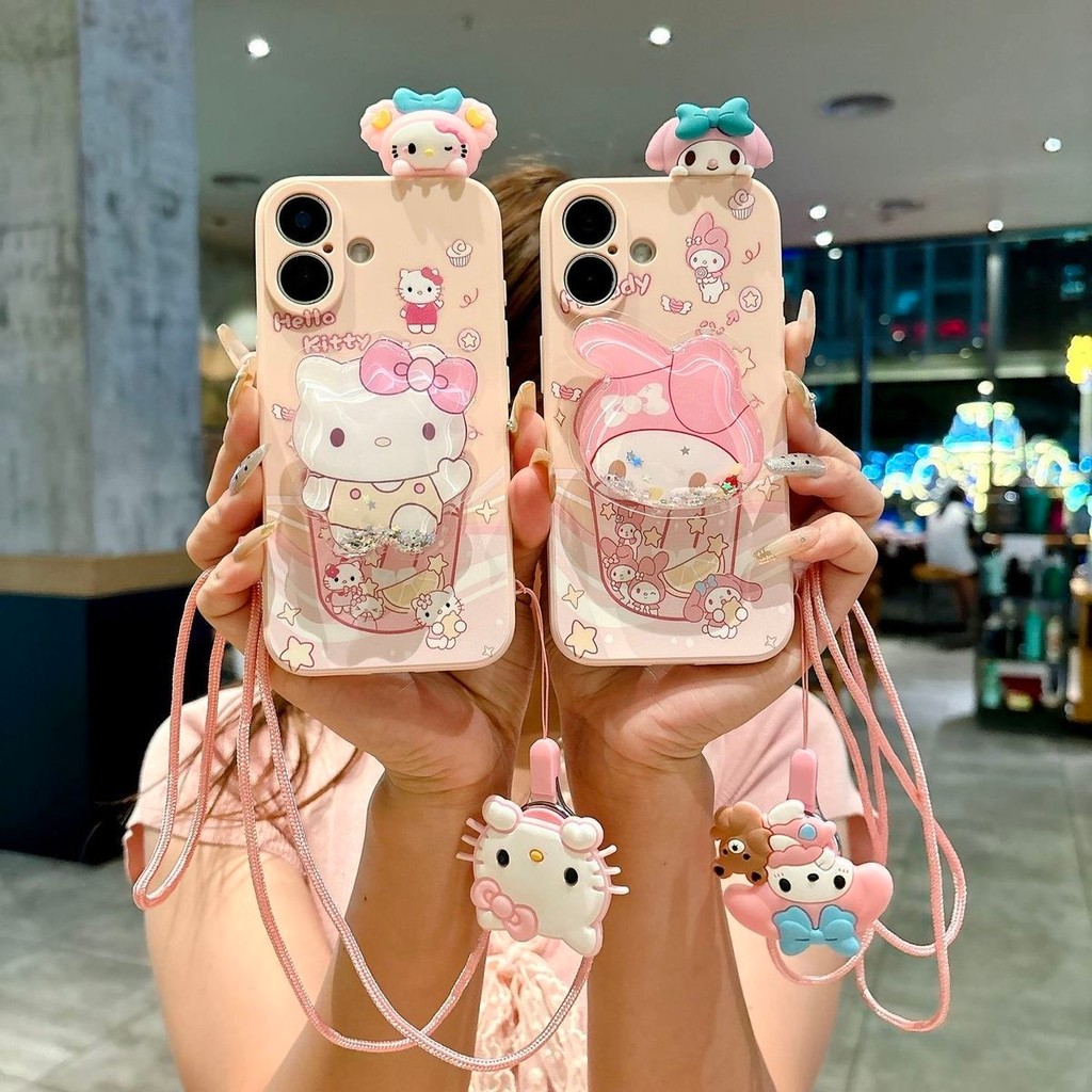 เคส y200 5g เคสวีโว่ y200 5g เคส vivo y200 เหมาะสําหรับ vivoy500 เคสโทรศัพท์ Hello Kitty y300 y200i 