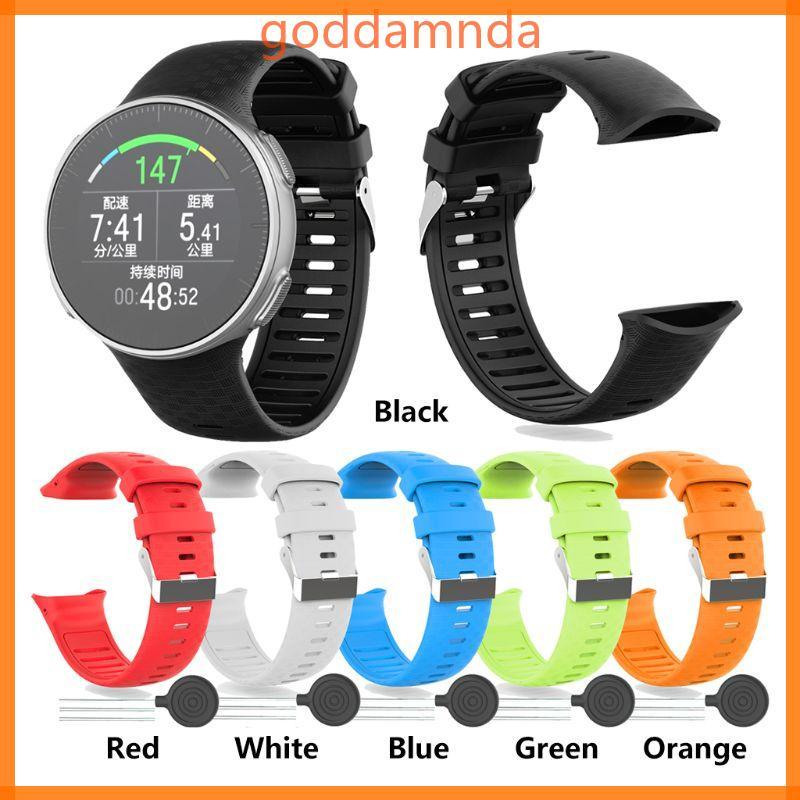 GODD Watch Bracelet Band Protective สายซิลิโคนกันน้ําสําหรับ POLAR Vantage V