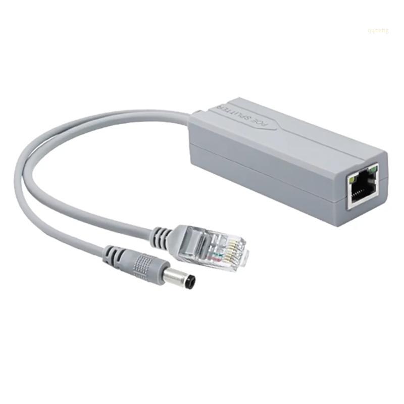 QQ* 48V ถึง 9V Poe Splitter Power Over Ethernet Module สําหรับอุปกรณ์เครือข่าย 10 100Mbps