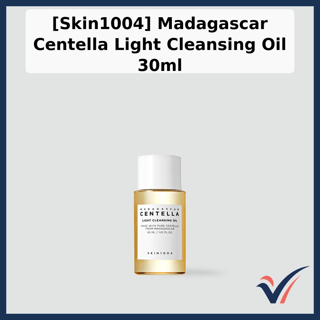 [Skin1004] Madagascar Centella Light Cleansing Oil 30ml / Korean Cleansing Oil / Gentle Makeup Remov