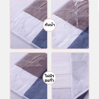 พร้อมส่ง ผ้าปูที่นอนกันน้ำ ผ้ารองฉี่ ผ้าปูเตียงกันฉี่ซักซ้ำ นุ่มละมุนผิว ไม่สีหลุดเมื่อซัก กันน้ำ100% ป้องกันปัสสาวะซึม