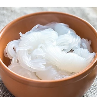 MOKI บุกม้วนขาว 120 กรัม (FK0162-1) เส้นบุก เส้นขนมจีน คีโต บุกเพื่อสุขภาพ ไม่มีแป้ง ก๋วยเตี๋ยว Keto Konjac Knot