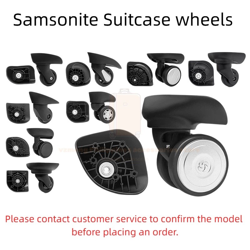 SAMSONITE ล้อทดแทนสําหรับกระเป๋าเดินทางและรถเข็น Samsonite.Samsonite กระเป๋าล้อเปลี่ยนเงียบ Universa