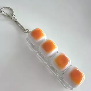 [PE] ขนมปังคาราเมลความเครียดบรรเทาคีย์บอร์ดพวงกุญแจปุ่ม Light Keycap Bapa จี้สําหรับสํานักงานนักเรียนอุปกรณ์เสริมสําหรับผู้ใหญ่ 1PC TH