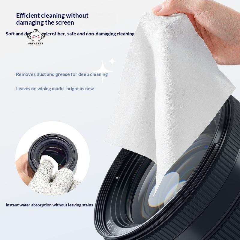 {maybest} HK4090 Anti-static Super Soft Cleanroom Wiper Reusable Lint ผ้าฟรีสําหรับโทรศัพท์นาฬิกากล้