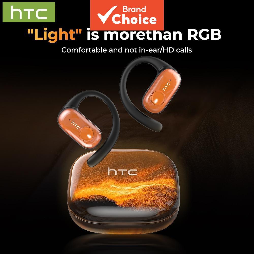หูฟังไร้สาย HTC NE10 พร้อมตัดเสียงรบกวนเบสแบบเปิดหู OWS หูฟังเอียร์บัด TWS หูฟังเอียร์บัดพร้อมแปลภาษ