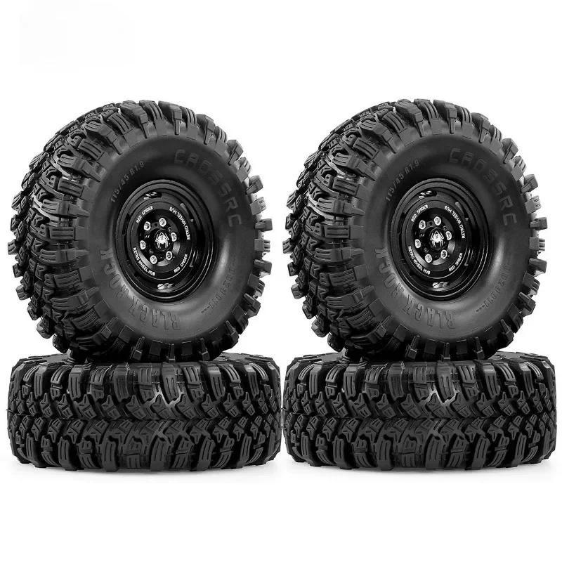 อลูมิเนียม 1.9 "Beadslock ล้อและยางสําหรับ 1/10 RC Crawler SCX10 TRX4 TRX6 VS4-10 Gen8 Gen7 MST CFX 