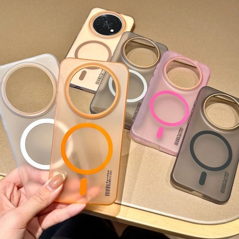 Magnetic Matte Pc เคสโปร่งแสงสําหรับ Huawei Honor X80 Pro Max ฝาครอบป้องกันกันกระแทกสําหรับ Honor X7